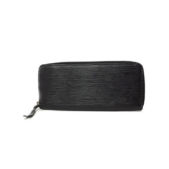Louis Vuitton Long Wallet Clemence Epi Portefeuille Zip - Picture 1 of 8